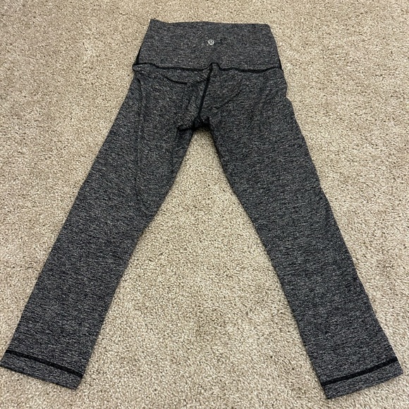 Lululemon Wunder Under Yoga Pant Gray Size 4 - Picture 5 of 11
